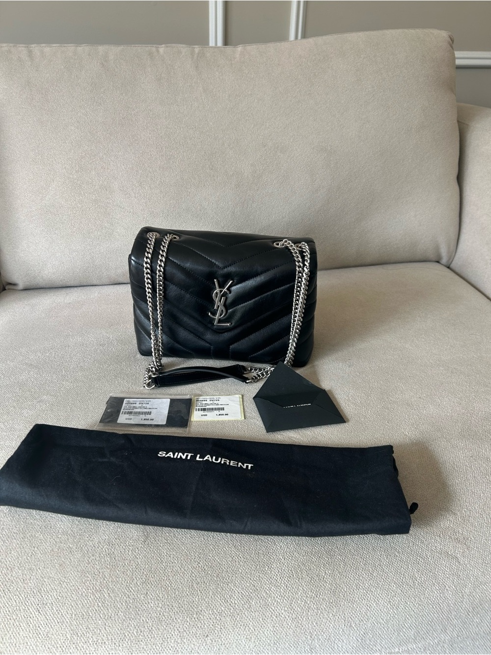 Saint Laurent Loulou bag size small